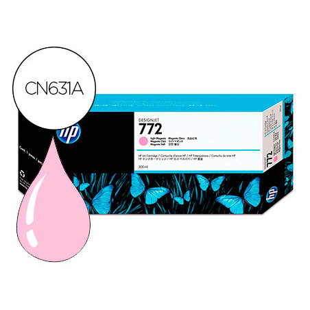 Ink-jet hp n.772 designjet z5200 / z5400 magenta claro 300 ml