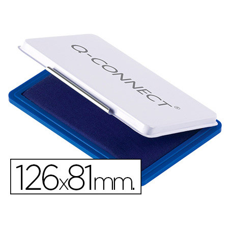 Tampon q-connect n.1 126x81 mm azul