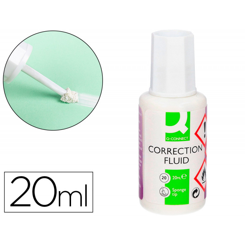 Corrector q-connect aplicador espuma frasco 20 ml