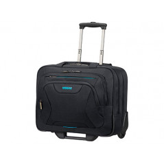 Maletin samsonite american tourister work para portatil de 15,6\\\" con ruedas y compartimento para ropa color