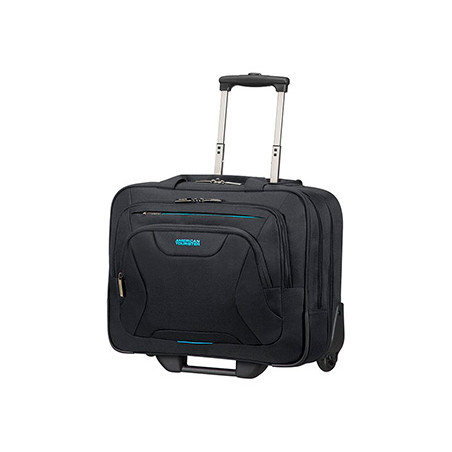 Maletin samsonite american tourister work para portatil de 15,6\\\" con ruedas y compartimento para ropa color