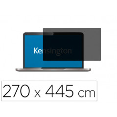 Filtro para pantalla kensington privacidad 15,6\\\" extraible 2 vias panoramico 16:9 270x445 mm