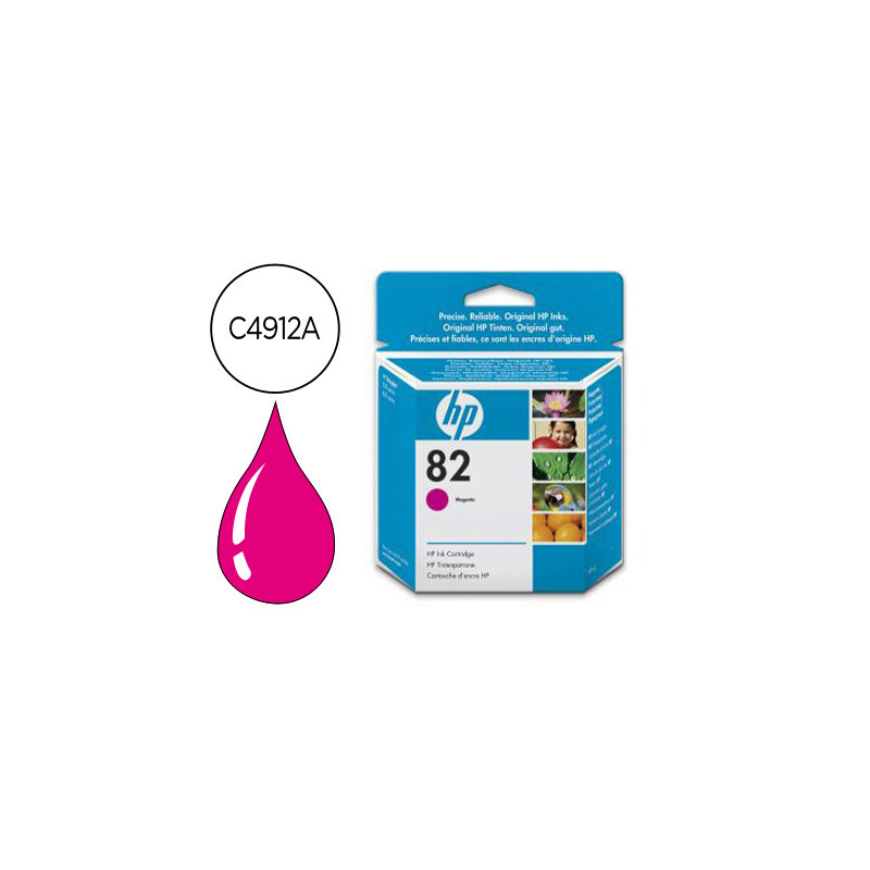 Ink-jet hp designjet 500/800 p rinter series n.82 magenta