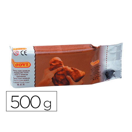 Pasta jovi para modelar 500 gr terracota