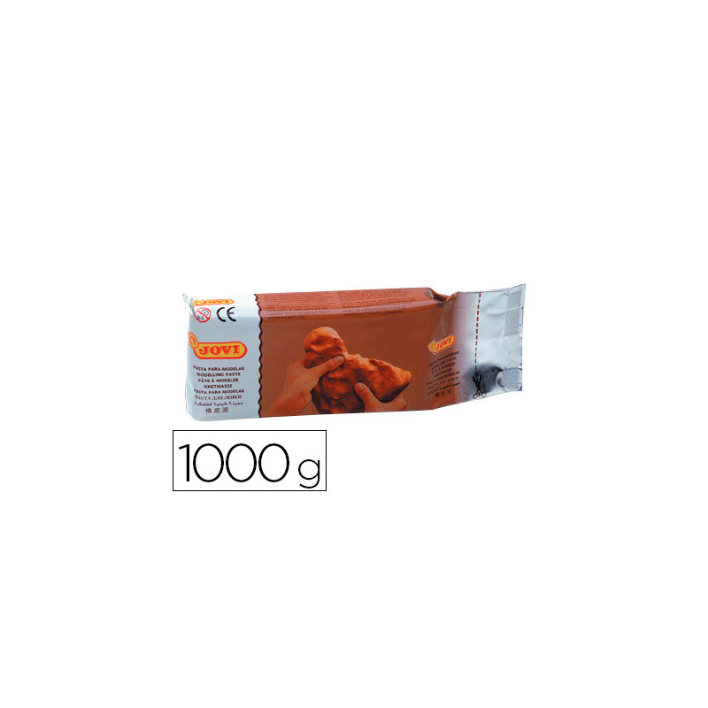Pasta para modelar jovi 1000 gr terracota