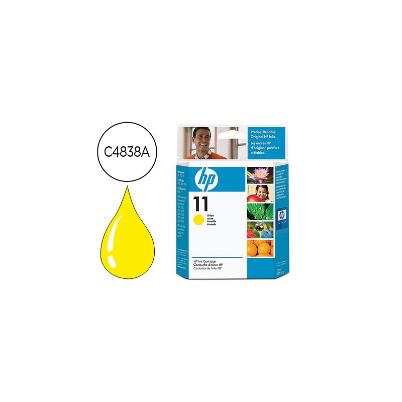 Ink-jet hp b.inkjet 1000 1100 2200 2230 2250 2280 2300 26002800 dj10ps 20ps 50ps 100 120cp1700 designjet amarillo n.11