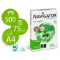 Papel fotocopiadora navigator eco logical din a4 75 gramos paquete de 500 hojas