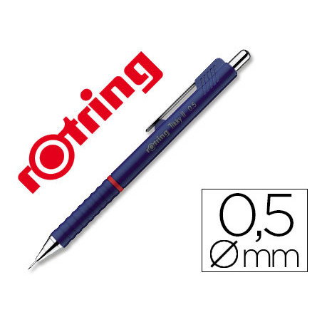 Portaminas rotring tikky 0,5 mm azul