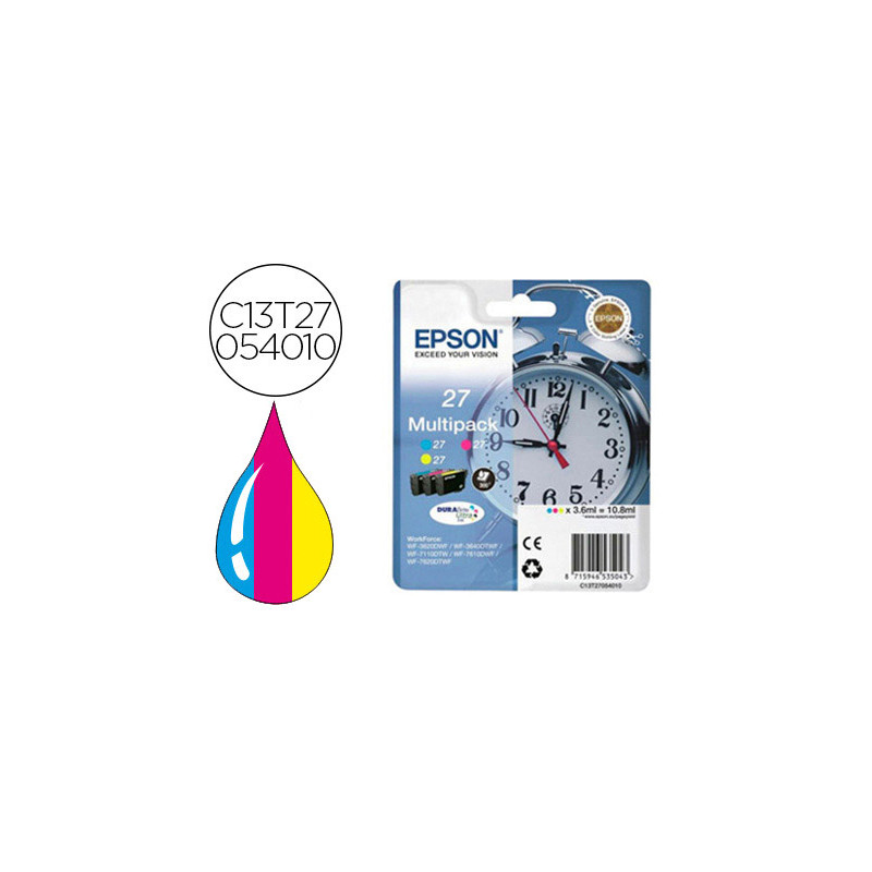 Ink-jet epson t27054010 wf-3620-40 / 7110 / 7610 / 7620 pack multicolor