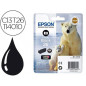 Ink-jet epson 26 xp600 / 605 / 700 / 800 negro 200 pag