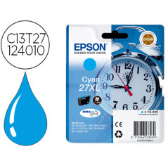 Ink-jet epson 27xl wf3620 / 7110 / 7610 / 7620 cyan 1.100 pag