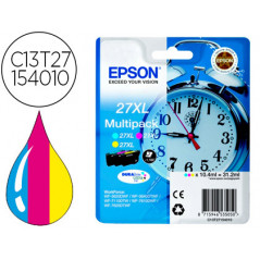 Ink-jet epson 27xl wf3620 / 7110 / 7610 / 7620 pack multicolor