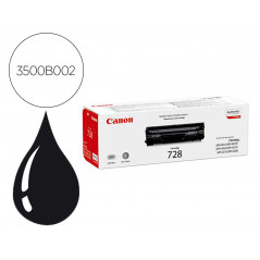 Toner canon 728 i-sensys mf4410 / 4450d / 4580dn / l150 negro 2.100 pag