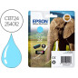 Ink-jet epson 24 expression xp-55 / 750 / 760 / 850 / 860 / 950 / 960 / 750 / 850 cian claro 240 pag