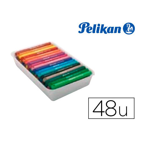 Rotulador pelikan colorado pen maxi caja de 48 colores