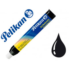 Tinta china pelikan negro n.17 tubo de 9 ml blister de 1 unidad