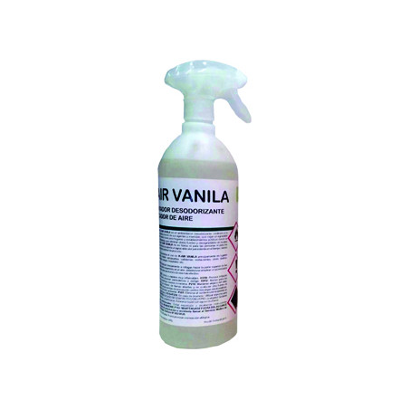 Ambientador spray ikm k-air aroma vainilla/canela botella de 1 litro