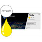 Toner hp 508x laserjet m552 / 553 / 577 amarillo 9.500 pag
