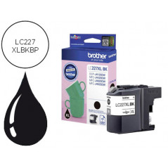 Ink-jet brother lc-227xl negro dcp-j4120dw / mfc-j4420dw / j4620dw / j4625dw 1200 pag