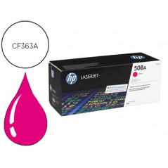 Toner hp 508a laserjet enterprise m552/553/577 magenta 5.000 pag