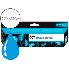 Ink-jet hp 971 officejet pro x 451 / 476 / 551 / 576 cian 2.500 pag