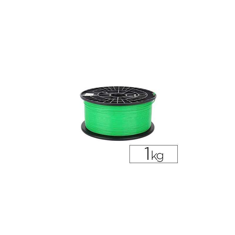 Filamento 3d colido gold pla 1,75 mm 1 kg verde