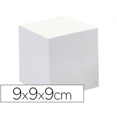Taco papel quo vadis encolado blanco 680 hojas 100% reciclado 90 g/m2 90x90x90 mm