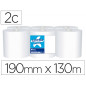 Papel secamanos amoos 2 capas 192 mm x 130 mt paquete de 6 rollos