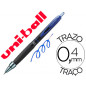 Boligrafo uni-ball roller umn-307 retractil 0,7 mm tinta gel azul