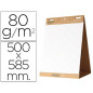 Bloc congreso bi-office liso autoadhesivo sobremesa 500x585 mm papel de 80g/m2