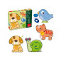 Juego goula didactico enlazar animales