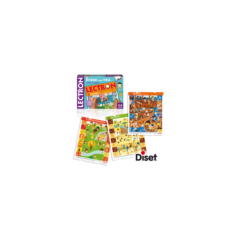Juego diset didactico lectron erase una vez