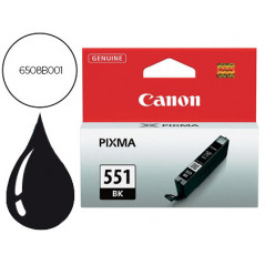 Ink-jet canon 551 pixma mg5450 / ip7250 / mg6350 negro 7 ml
