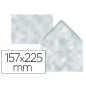 Sobre liderpapel c5-ea5 azul pergamino 157x225 mm 80 g/m pack de 9 unidades