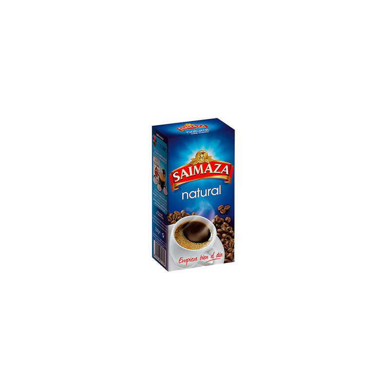 Cafe molido natural superior saimaza paquete de 250 gr