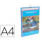 Funda para colgar djois din a4 anilla metalica formato vertical pack de 5 5 unidades color azul