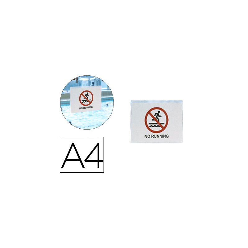 Funda autoadhesiva djois resistente al agua din a4 pack de 10 unidades