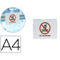 Funda autoadhesiva djois resistente al agua din a4 pack de 10 unidades