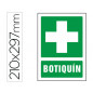 Pictograma syssa señal de botiquin en pvc 210x297 mm