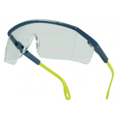 Gafas deltaplus de proteccion policarbonato monobloque incoloro color gris-amarilla uv400