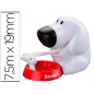 Portarrollo sobremesa scotch doggy 8,9 mt x 19 mm incluye rollo de cinta adhesiva magic