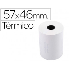 Rollo sumadora exacompta termico 57 mm x 46 mm 55 g/m2 sin bisfenol a
