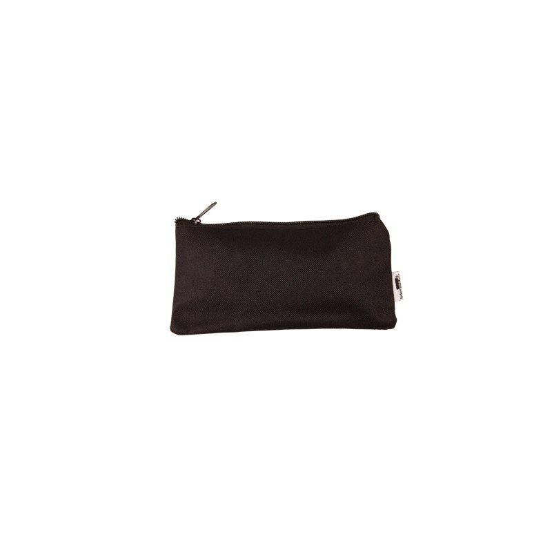Estuche portatodo liderpapel estrecho negro 200x60 mm