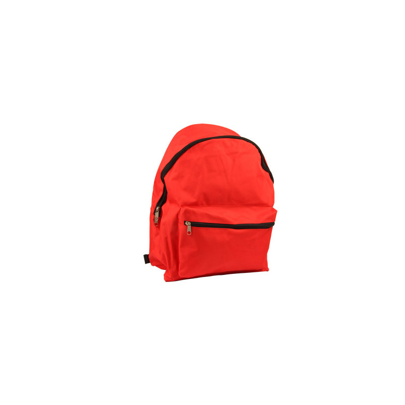 Cartera escolar liderpapel mochila roja 400x300x170 mm