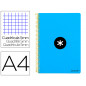 Cuaderno espiral liderpapel a4 micro antartik tapa dura 80h 100 gr cuadro 5mm sin bandas 4 taladros color azul Cuaderno espiral liderpapel a4 micro antartik tapa dura 80h 100 gr cuadro 5mm sin bandas 4 taladros color azul