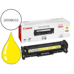 Toner canon 718 amarillo 2900 pag