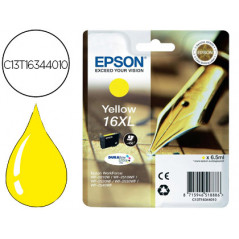 Ink-jet epson 16xl wf2010w wf2510wf wf2520nf wf2530wf wf2540wf amarillo 450 pag