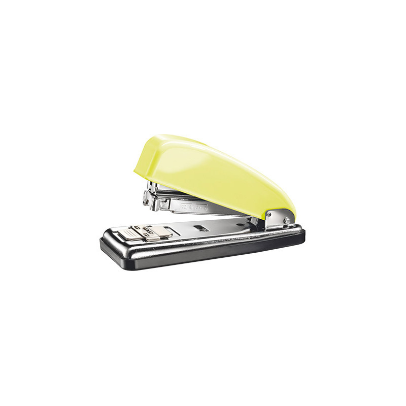 Grapadora petrus 226 amarillo mellow yellow capacidad 30 hojas