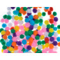 Pompon 10 mm bolsa de 200 unidades colores surtidos