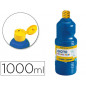 Tempera liquida giotto escolar lavable 1000 ml azul ultramar
